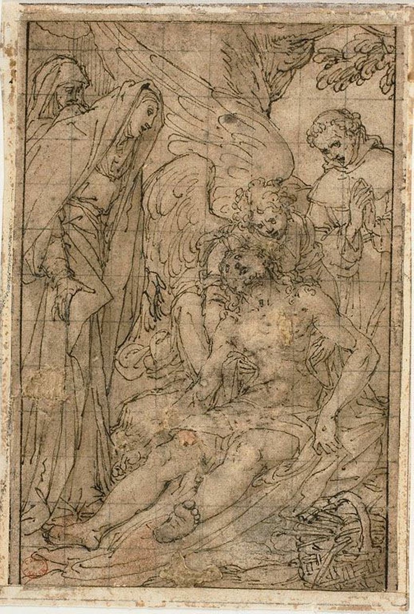 Pietà da Giovanni Battista Castello