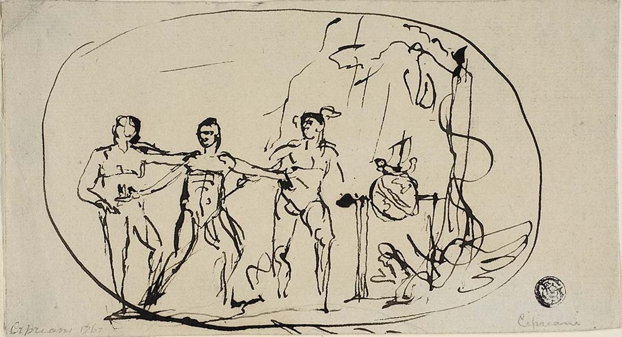 Tre Figure da Giovanni Battista Cipriani