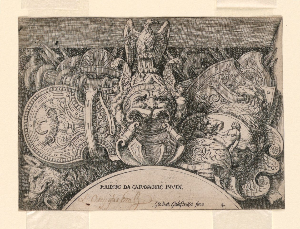 Trofei diversi da Giovanni Battista Galestruzzi