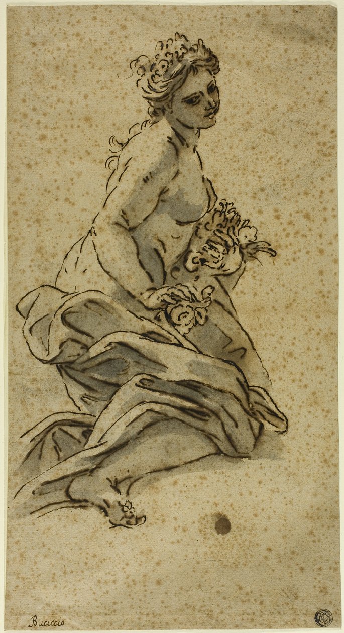 Flora da Giovanni Battista Gaulli