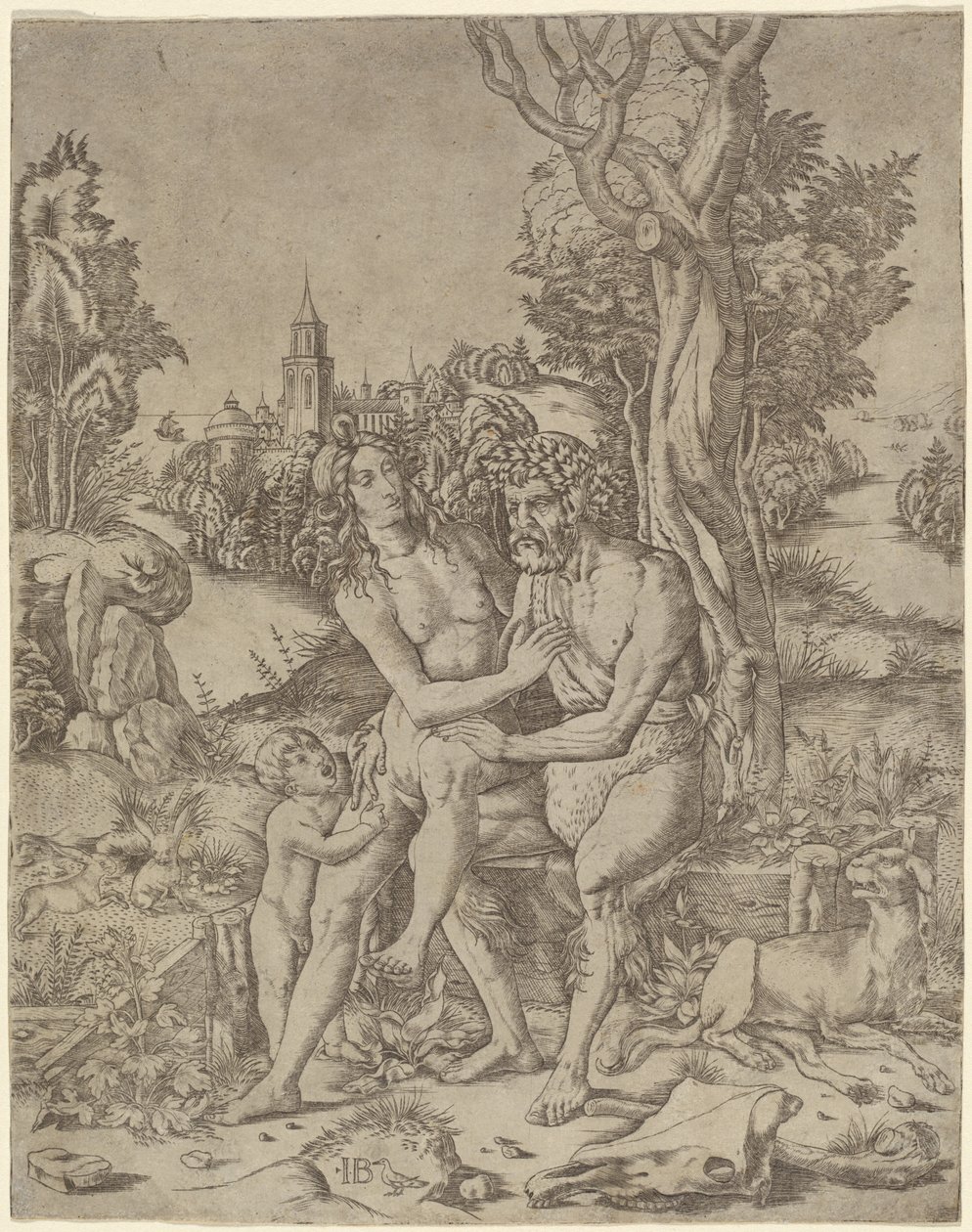 Famiglia di Fauni da Giovanni Battista Palumba
