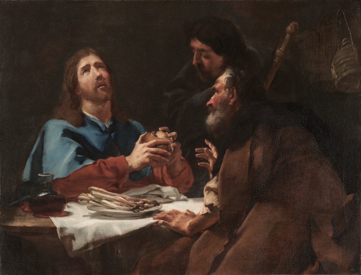 La Cena di Emmaus, c. 1720 da Giovanni Battista Piazzetta