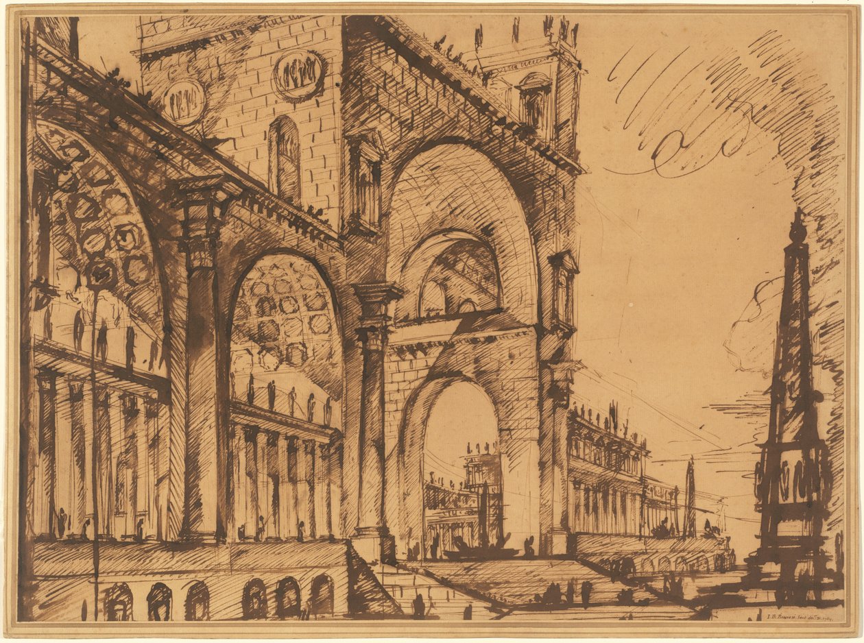 Fantasia su un magnifico arco trionfale da Giovanni Battista Piranesi