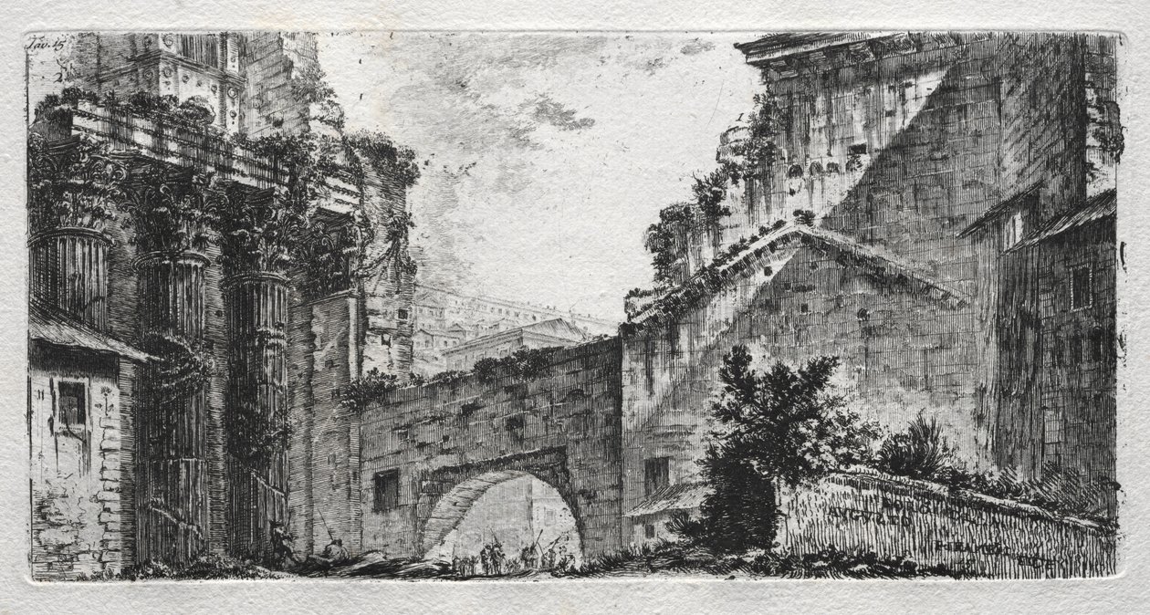 Foro di Augusto da Giovanni Battista Piranesi