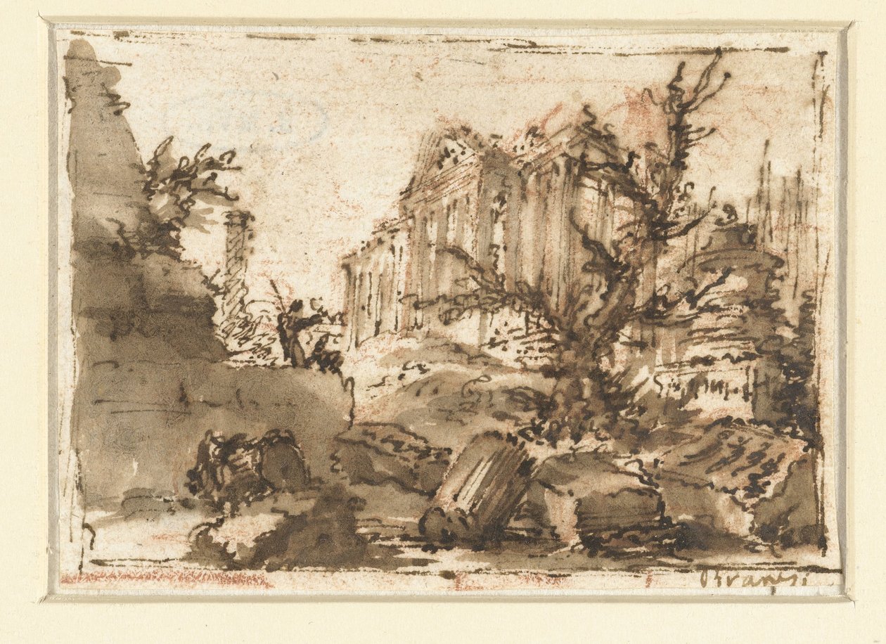 Rovine romane da Giovanni Battista Piranesi