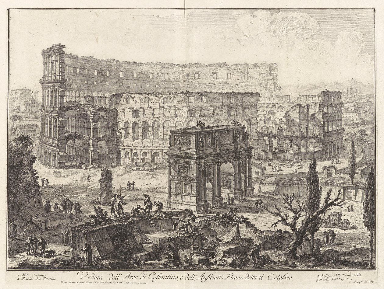 Veduta di da Giovanni Battista Piranesi