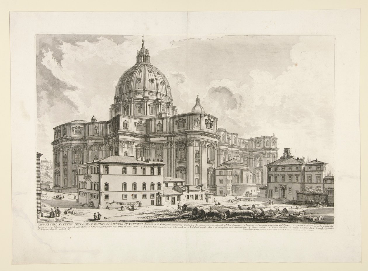 Veduta di da Giovanni Battista Piranesi
