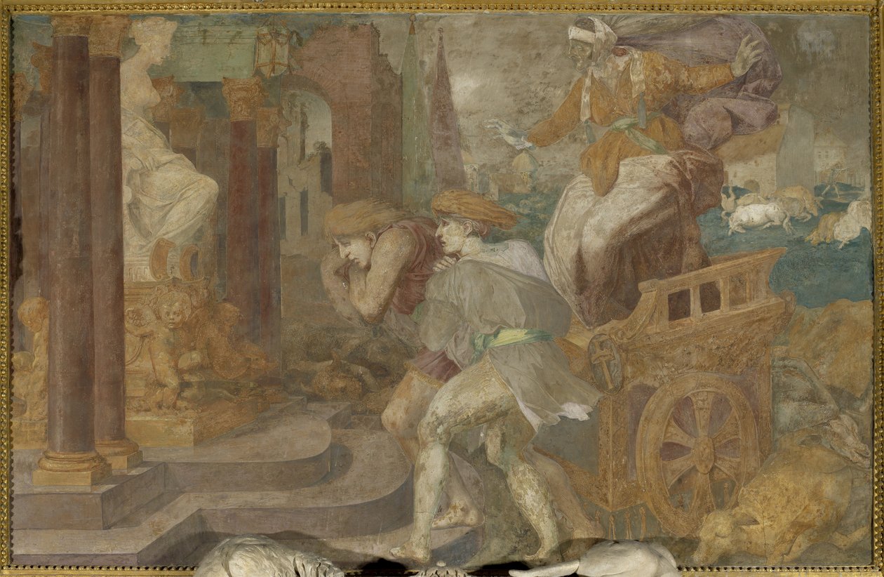 Cleobi e Bitone da Giovanni Battista Rosso Fiorentino