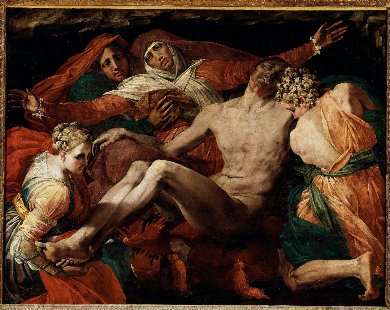 Pietà da Giovanni Battista Rosso Fiorentino