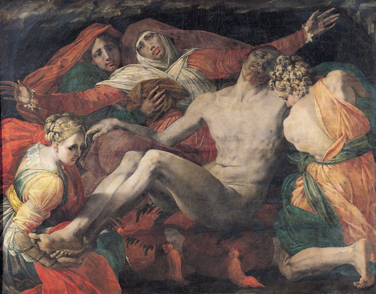 Pietà, 1530-35 da Giovanni Battista Rosso Fiorentino