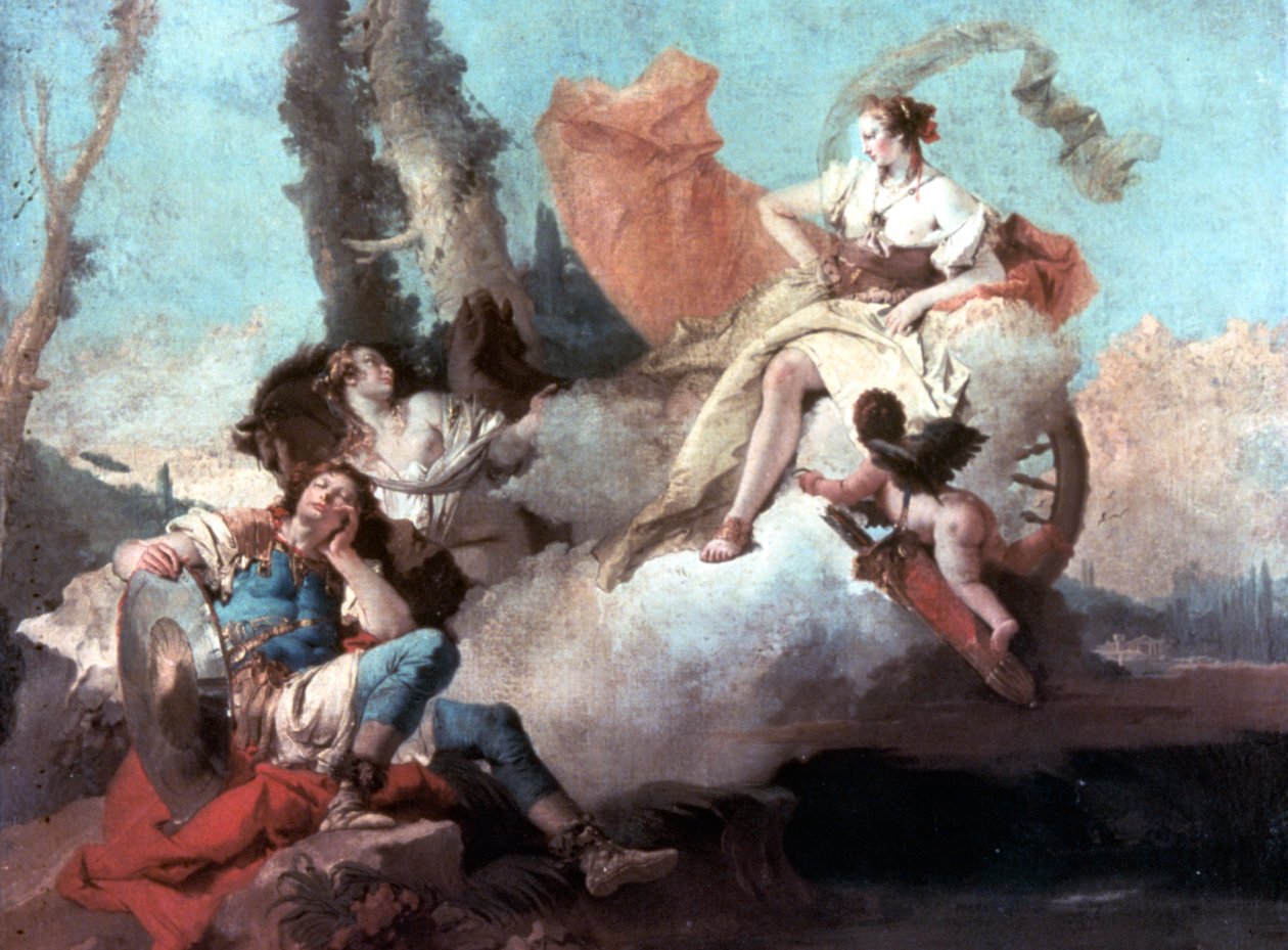 Rinaldo incantato da Armida da Giovanni Battista Tiepolo
