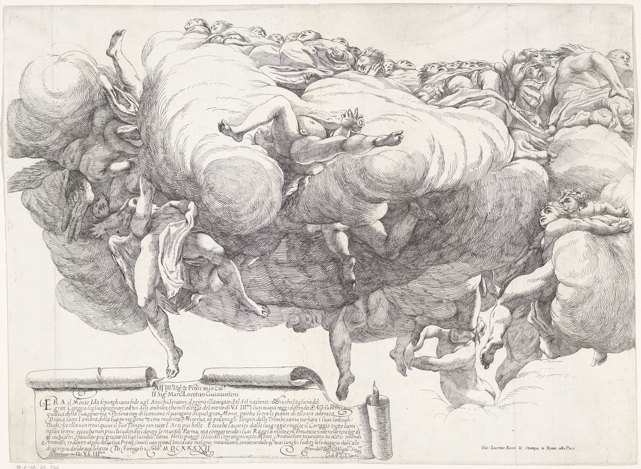 Ascensione di Maria (parte sinistra) da Giovanni Battista Vanni