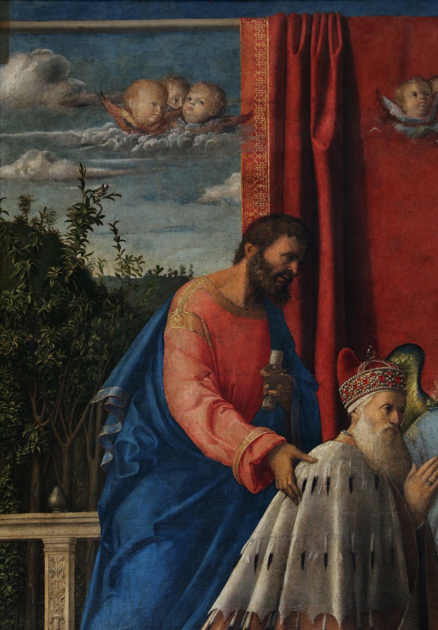 Pala Barbarigo (particolare) da Giovanni Bellini