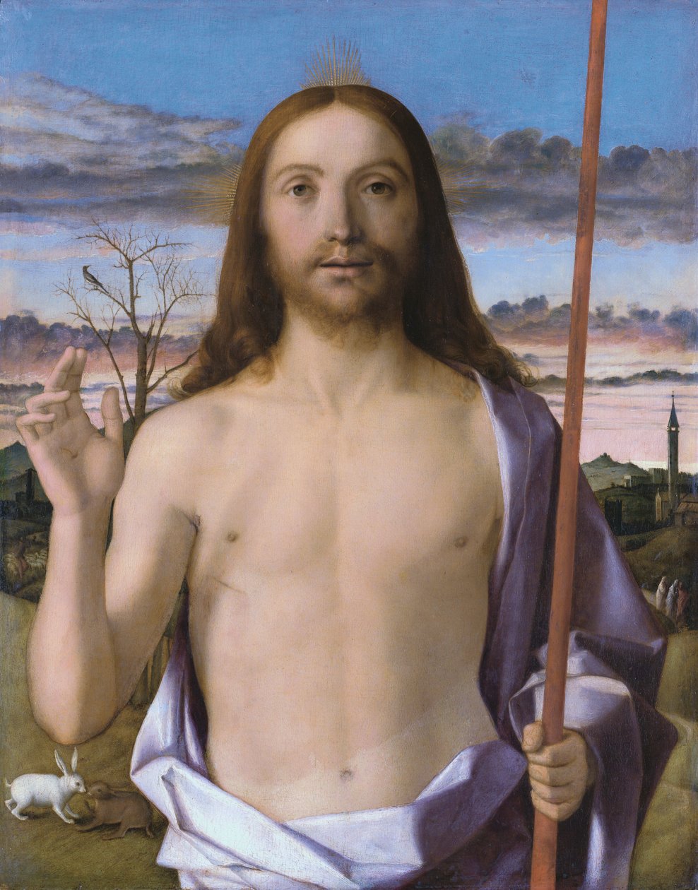 Benedizione di Cristo da Giovanni Bellini