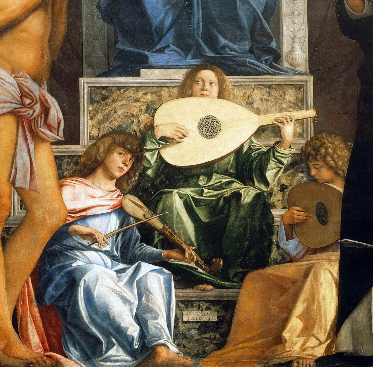 Pala di San Giobbe (dettaglio), ca 1487 da Giovanni Bellini