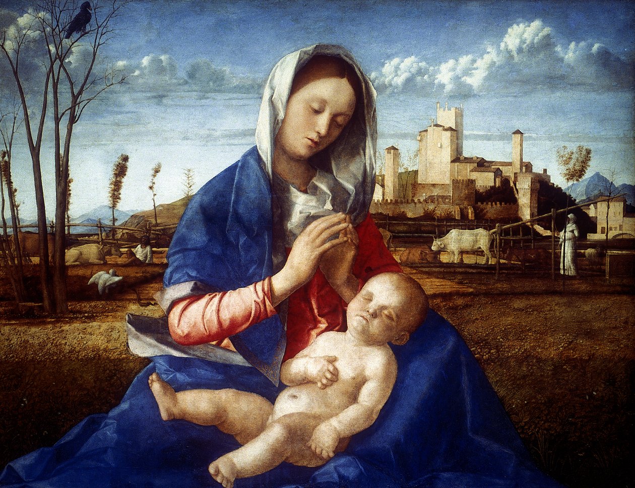 La Madonna del Prato, c1500 da Giovanni Bellini