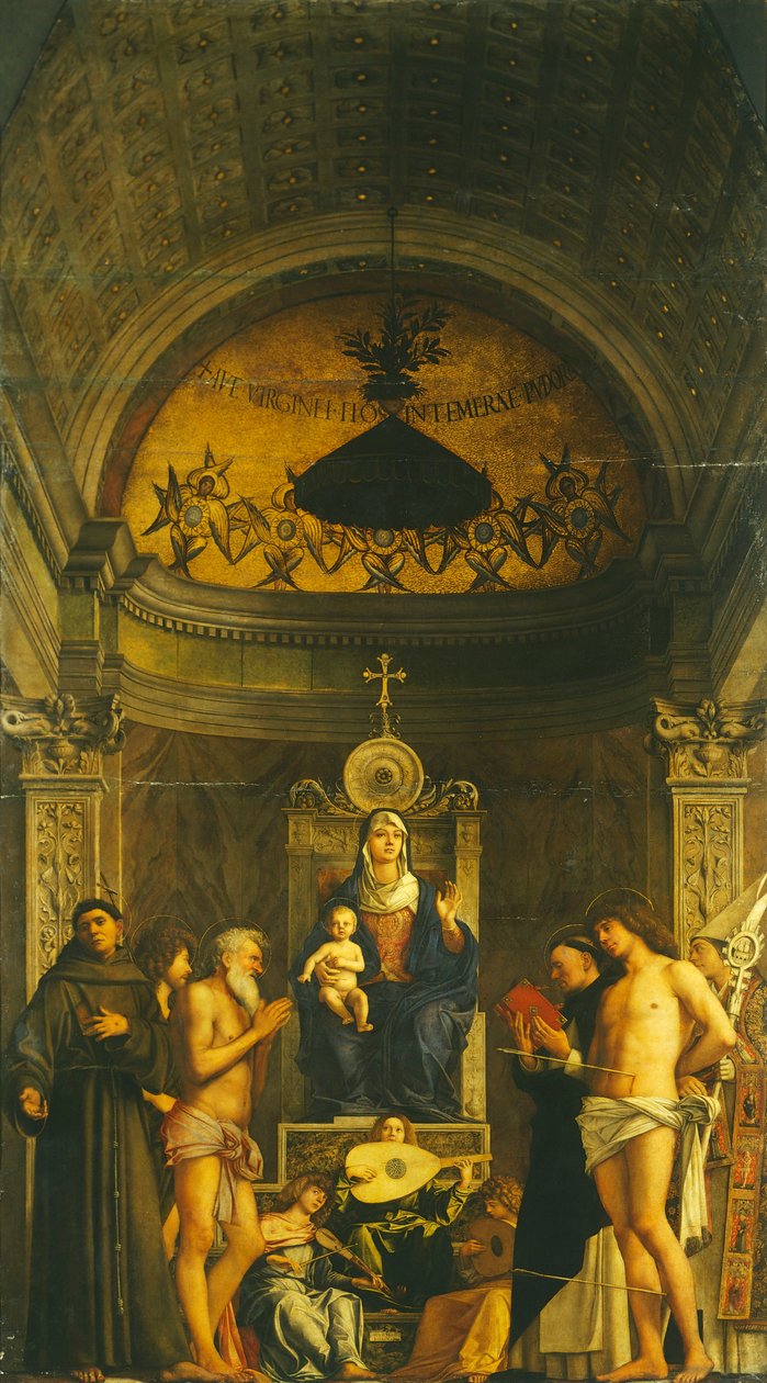 Pala di San Giobbe da Giovanni Bellini