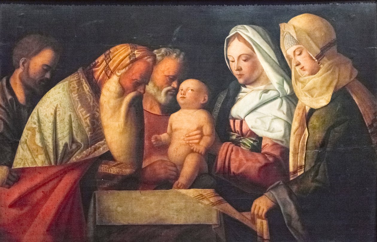 La circoncisione da Giovanni Bellini