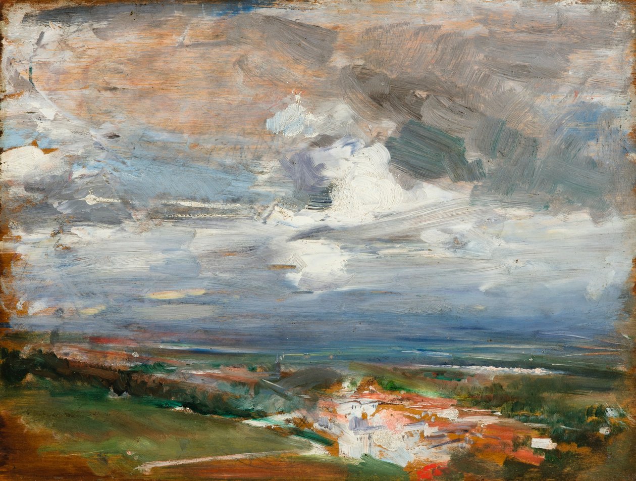 Boldini - PAESAGGIO ROSA da Giovanni Boldini