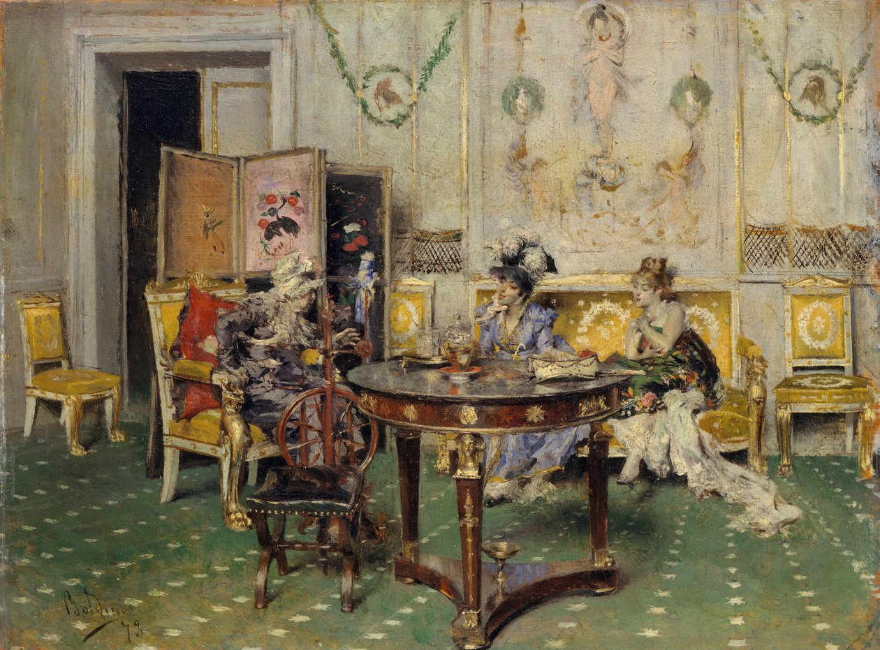 Pettegolezzi, 1873 da Giovanni Boldini