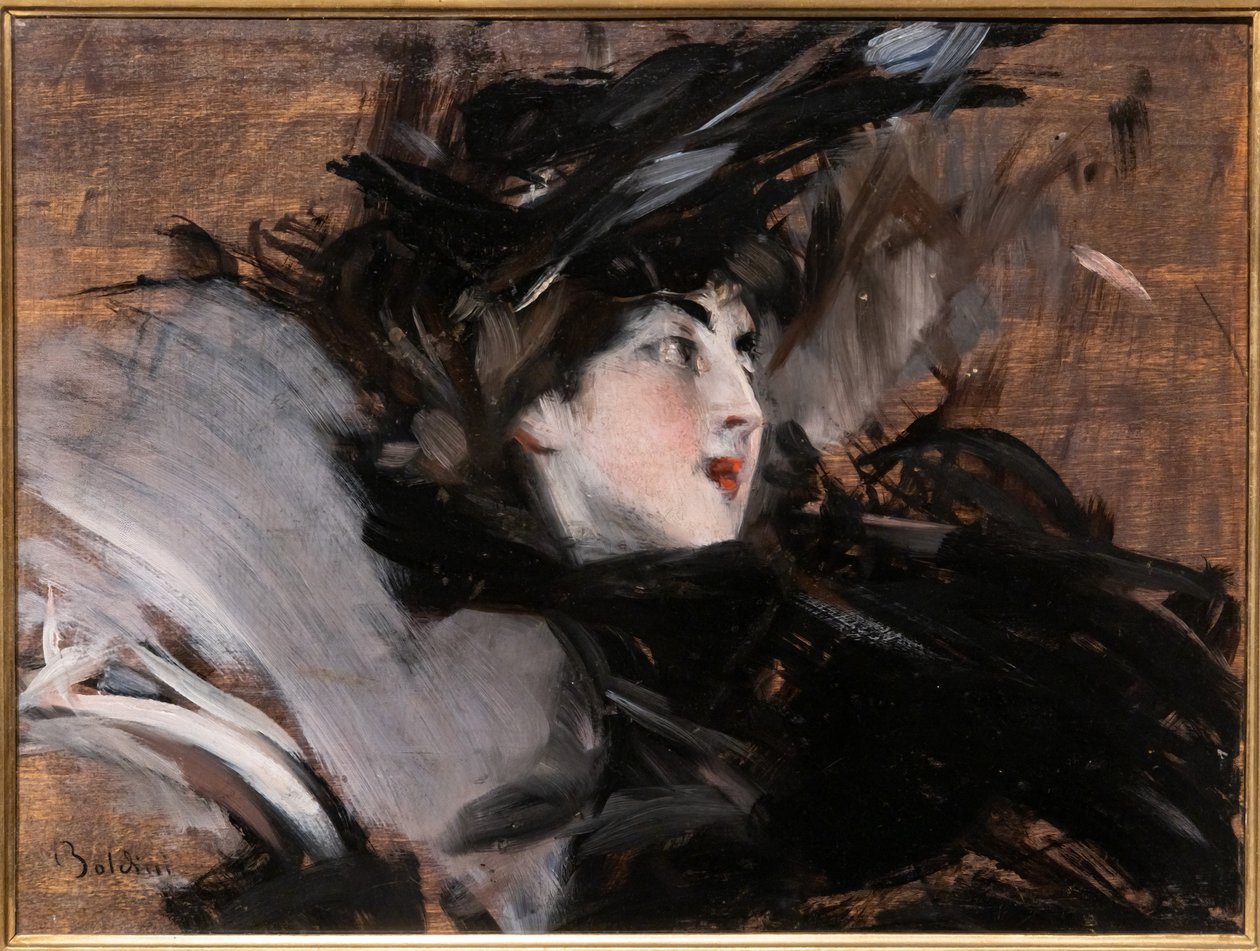 Signora con un Cappello da Giovanni Boldini