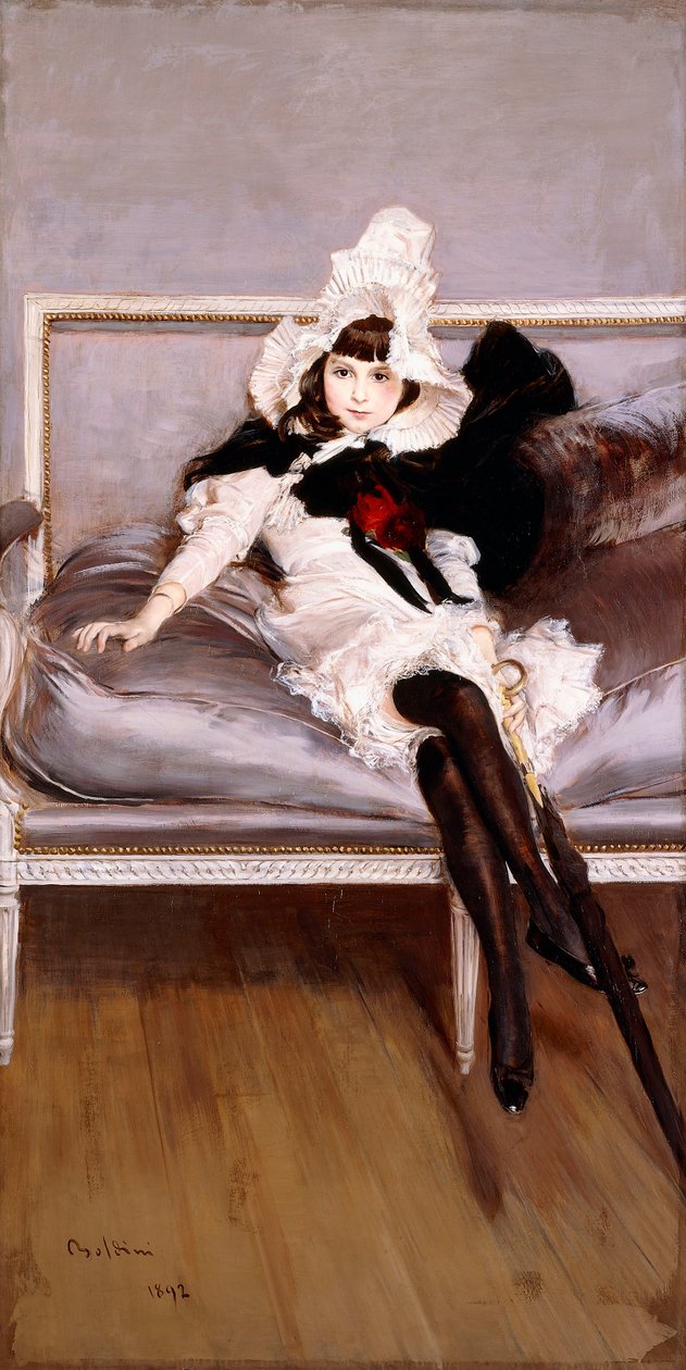 Ritratto di Giovinetta Errazuriz, 1892 da Giovanni Boldini