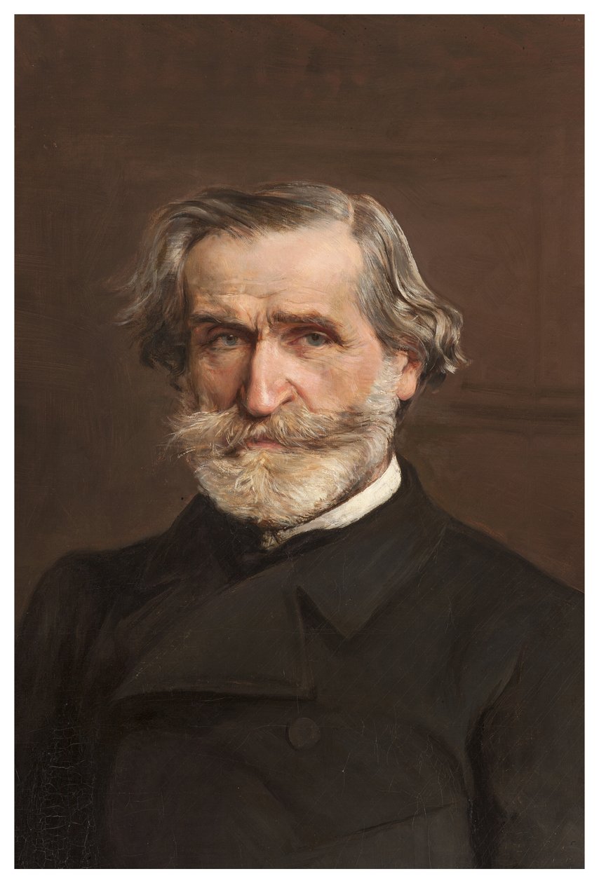 Ritratto di Giuseppe Verdi da Giovanni Boldini