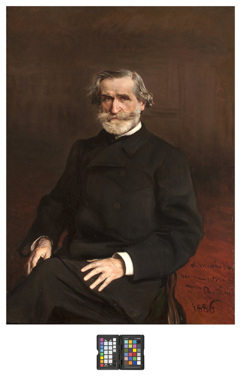 Ritratto di Giuseppe Verdi, 1886 da Giovanni Boldini