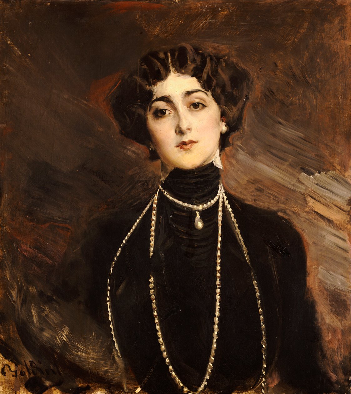 Ritratto di Lina Cavalieri da Giovanni Boldini