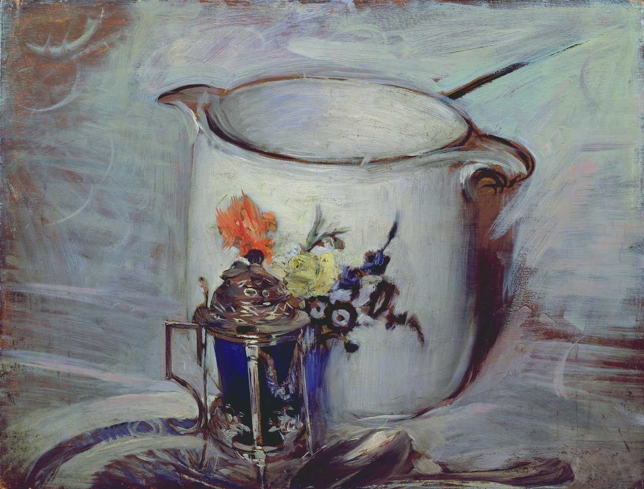 Natura morta con vaso di senape e brocca da Giovanni Boldini