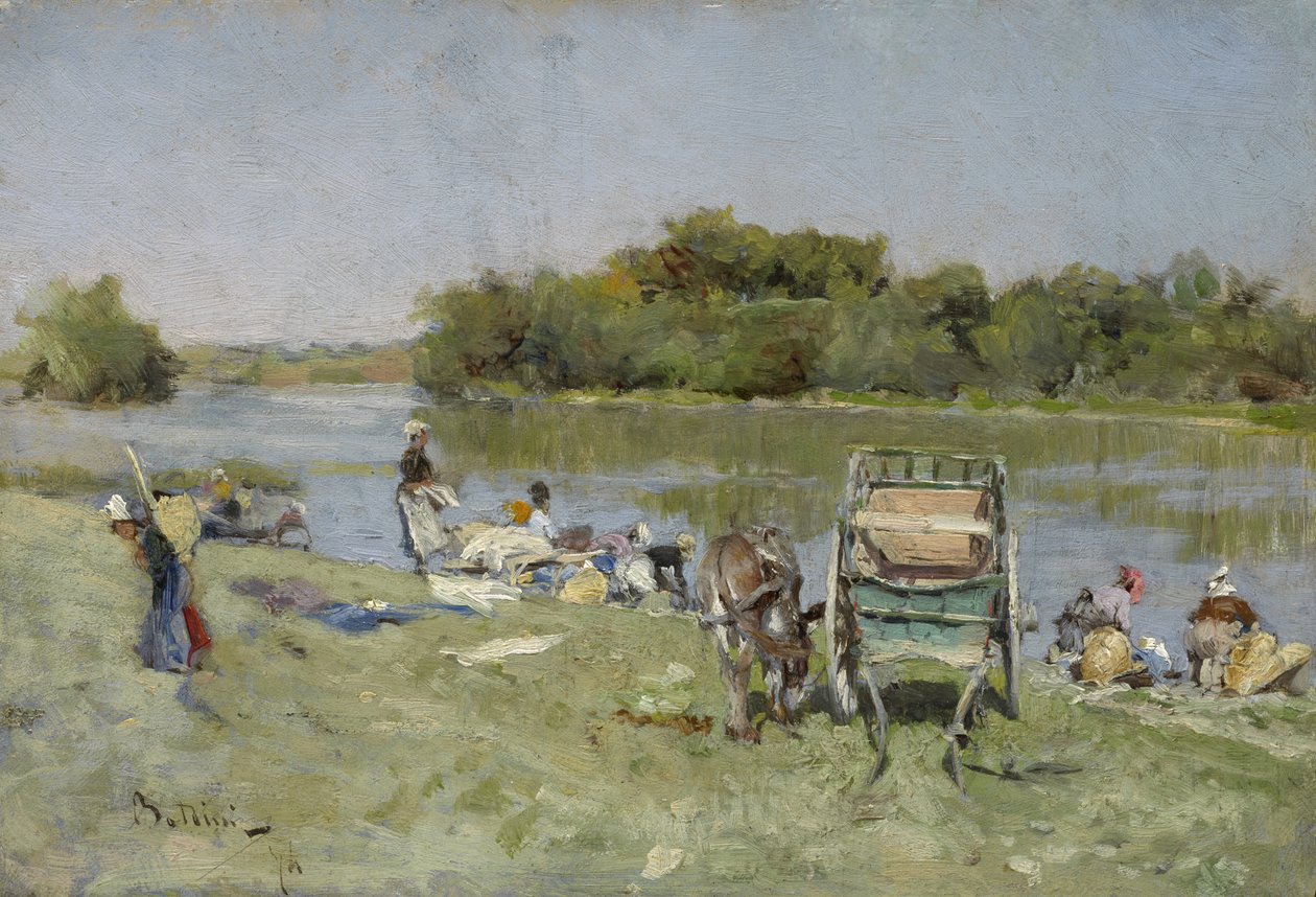 Lavandaie da Giovanni Boldini