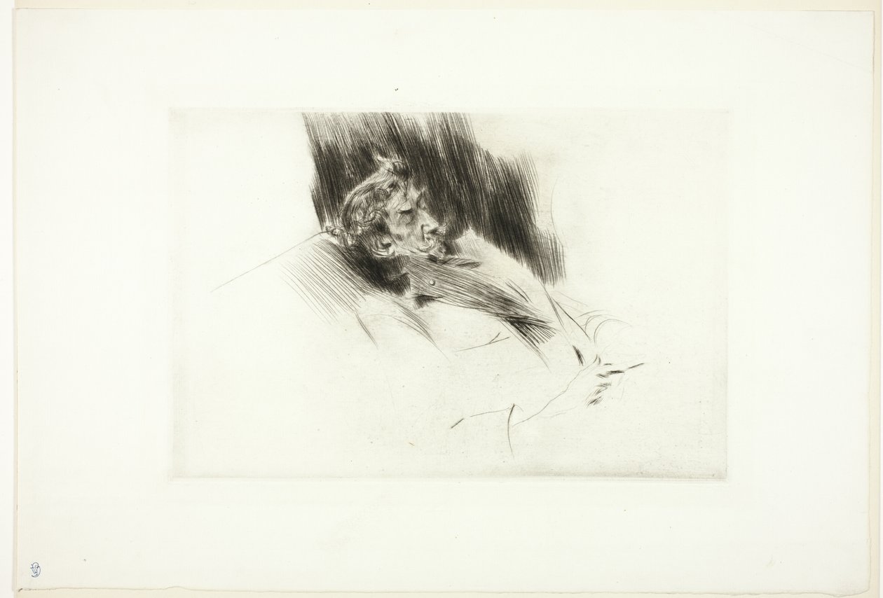 Whistler Addormentato da Giovanni Boldini