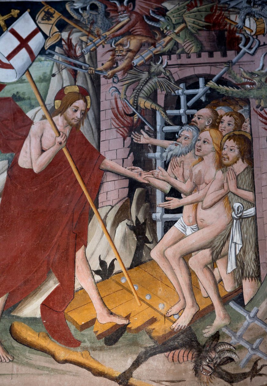 Discesa agli inferi, c.1492 da Giovanni Canavesio