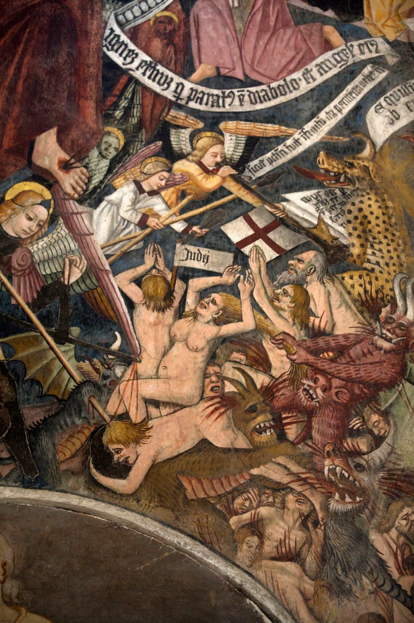 Giudizio Universale, c.1492 (dettaglio) da Giovanni Canavesio