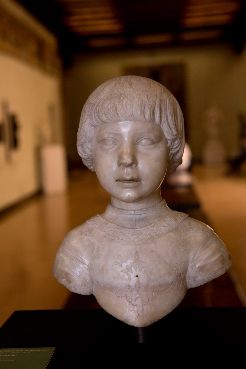 Busto di un bambino da Giovanni Cristoforo Romano