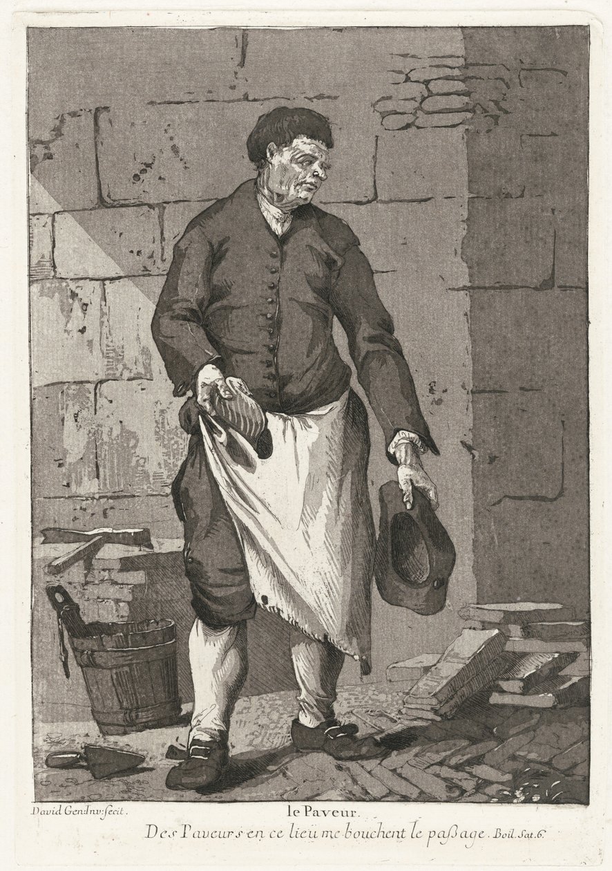 Il pavimentatore da Giovanni David