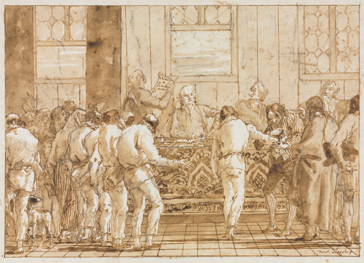 Il processo da Giovanni Domenico Tiepolo