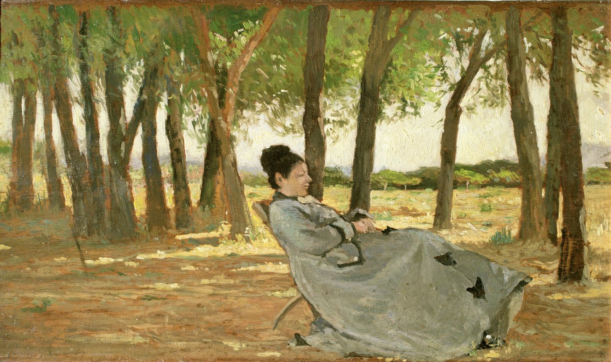 Ritratto di Signora Martelli da Giovanni Fattori