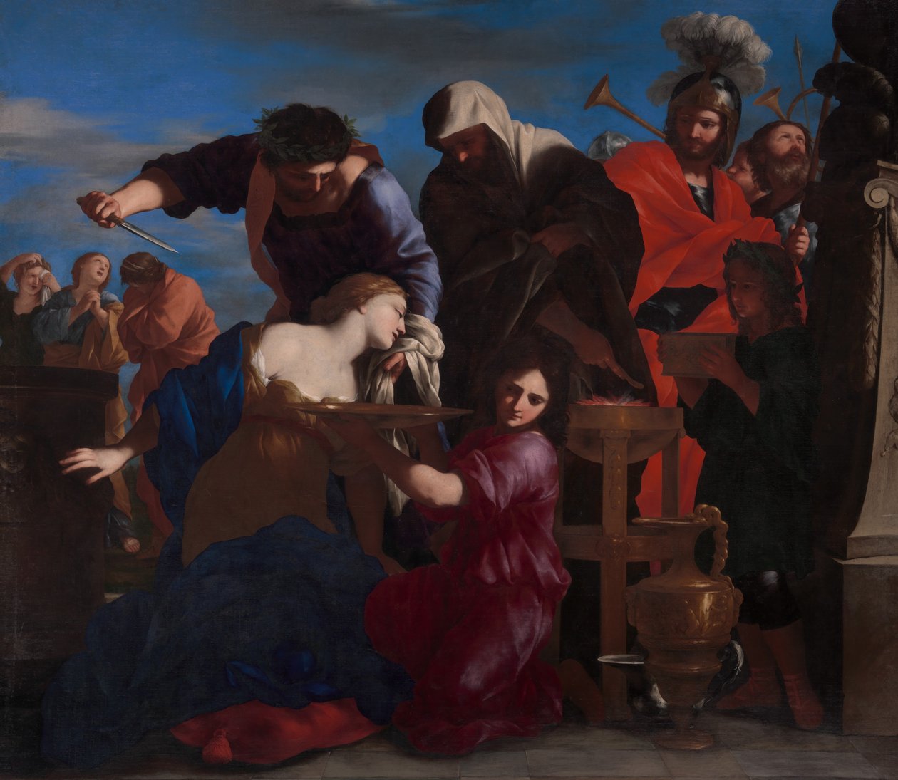 Il sacrificio di Polissena da Giovanni Francesco Romanelli