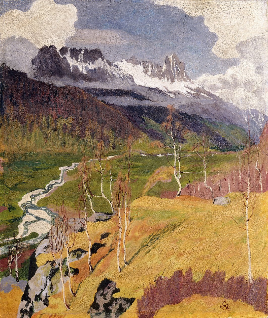 Paesaggio autunnale da Giovanni Giacometti