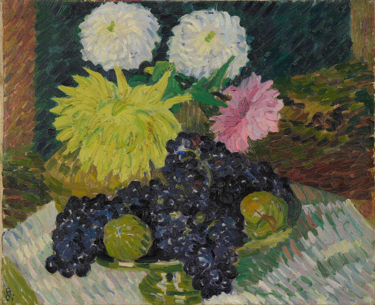 Dalie e uva da Giovanni Giacometti