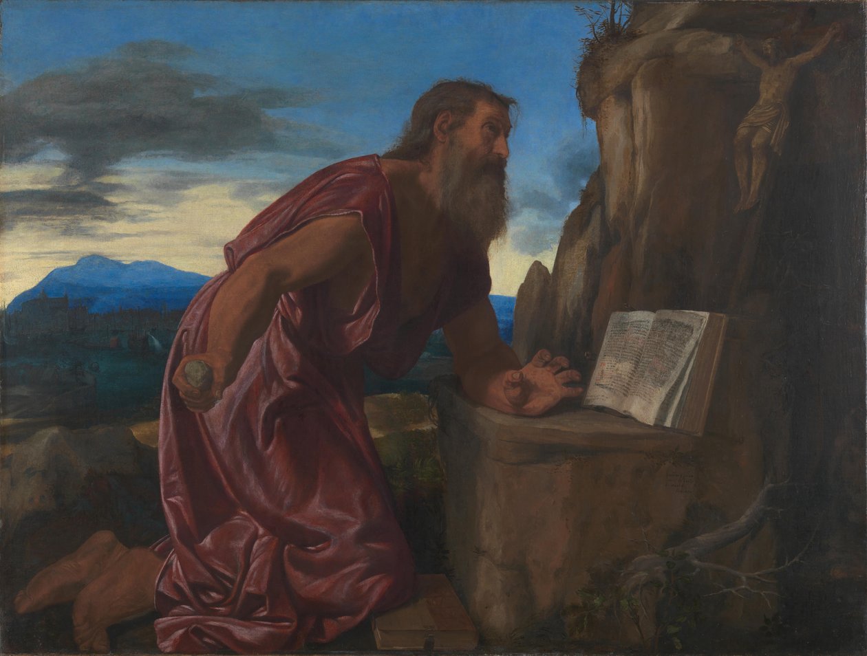 San Girolamo, c. 1527-1530 da Giovanni Girolamo Savoldo