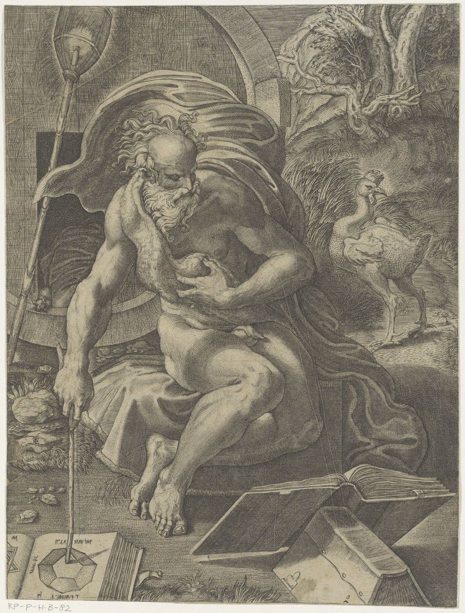 Diogene da Giovanni Jacopo Caraglio (attributed to)