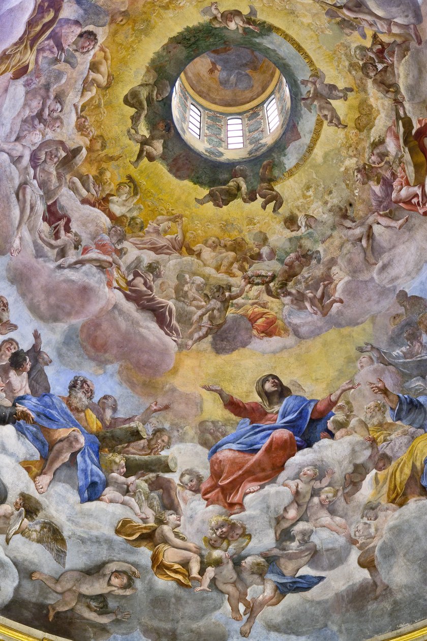Gloria del Paradiso, (dettaglio) da Giovanni Lanfranco