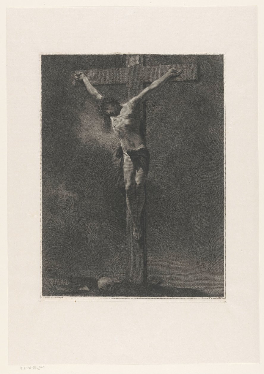 Cristo sulla croce da Giovanni Marco Pitteri