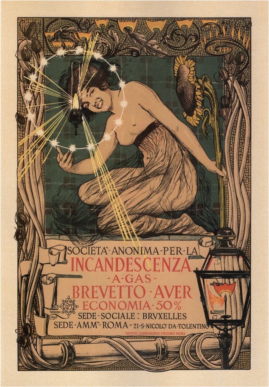 Compagnia Incandescenza, 1895 da Giovanni Mataloni