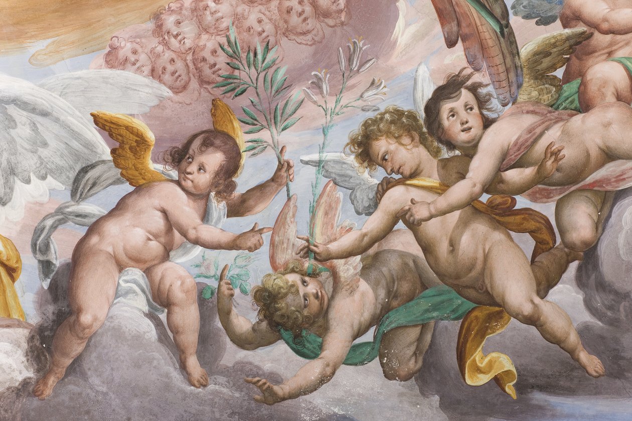 Putti (dettaglio) da Giovanni Mauro della Rovere