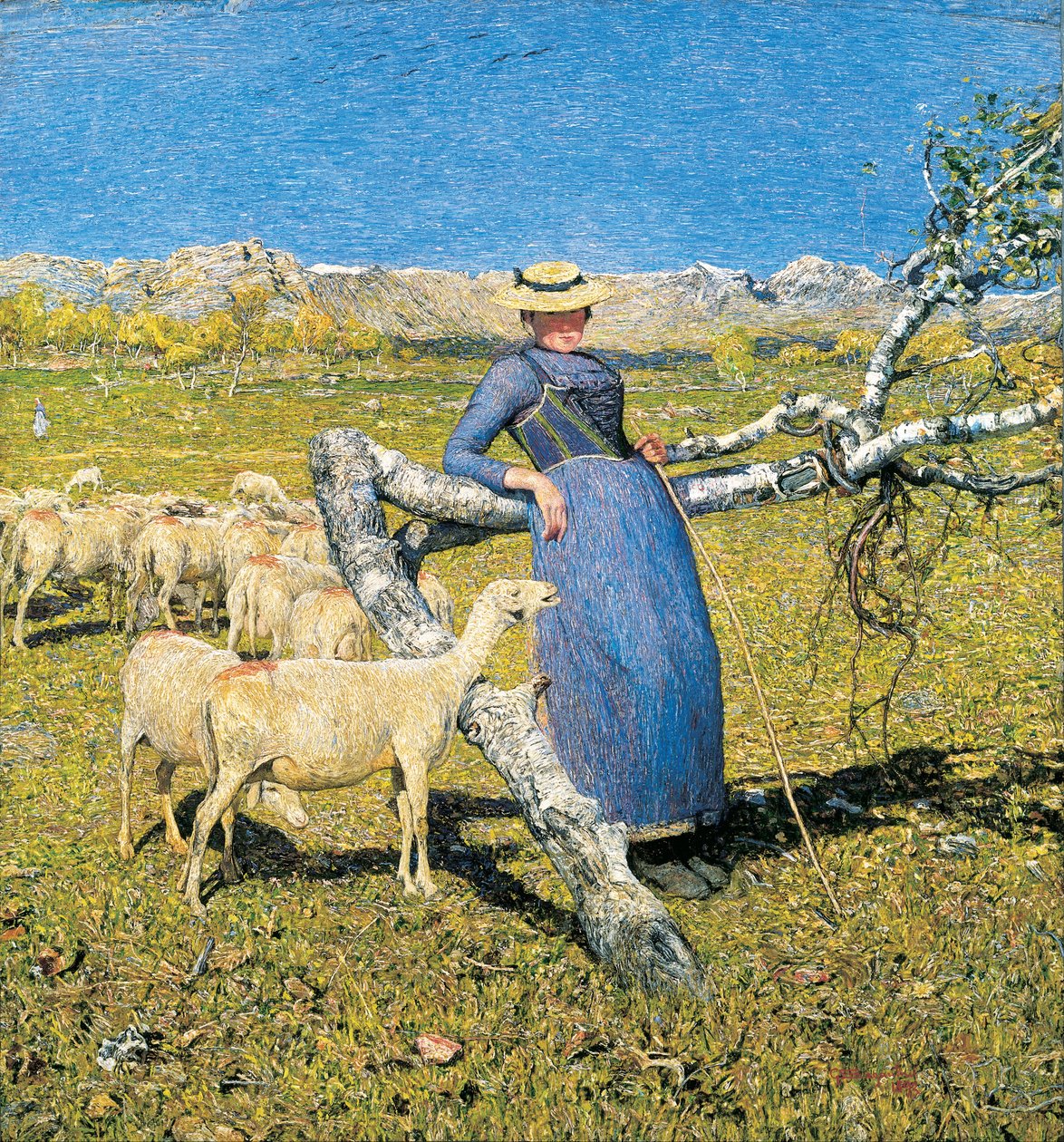 Pomeriggio nelle Alpi da Giovanni Segantini