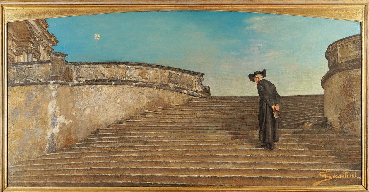 Svizzera, Saint Moritz, A Messa Prima da Giovanni Segantini