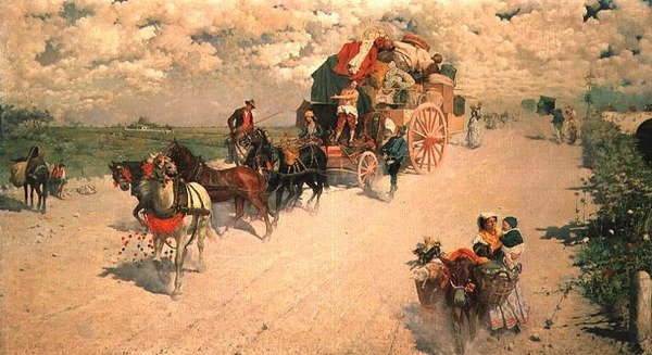 Il carro zingaro da Giovanni Signorini